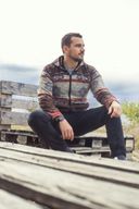Chaqueta Nomad Sari Himalayan Soul - Mandala de piedra - Mediana