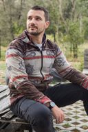 Chaqueta Nomad Sari Himalayan Soul - Mandala de piedra - Mediana
