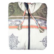 Mediana - Chaqueta Himalayan Soul Nomad Sari - Verde Mantra