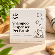 Herramientas de aseo PAW - Champú y masaje fácil de lavar - Cerdas de silicona