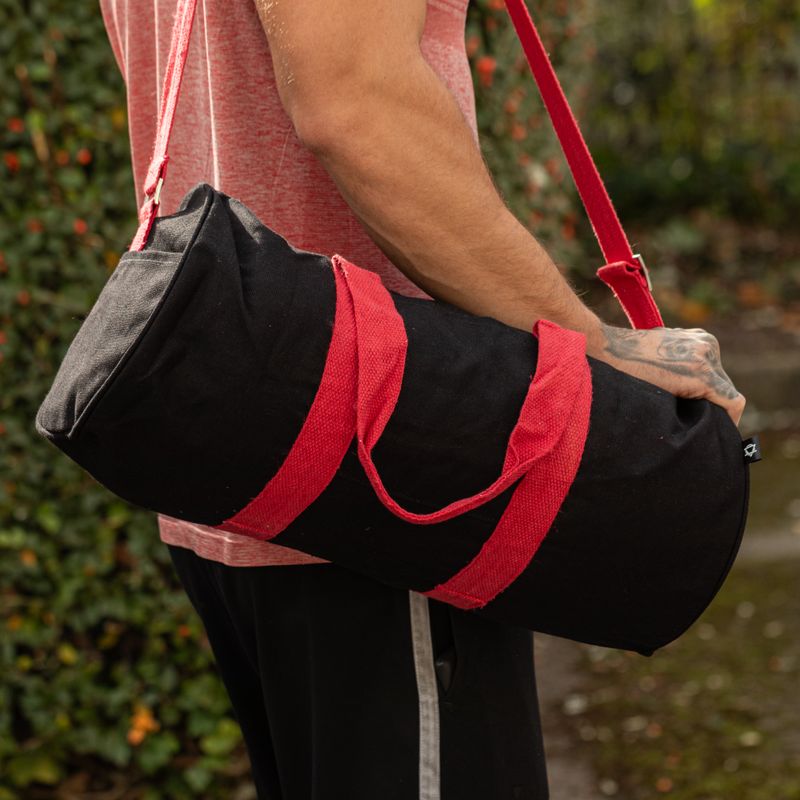Bolsas de gimnasio de lona de algodón – Pack de inicio de bolsa de gimnasio Don’t Quit