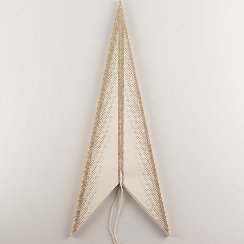 Lámpara de estrella - Super Nova Champagne Glitter de nueve puntas - 90cm