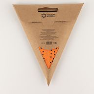 Lámpara de estrella – Luces naranjas de nueve puntas – 45 cm