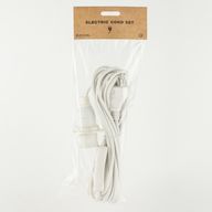 Cable eléctrico con portalámparas – 4 metros – Con certificación CE
