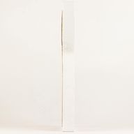 Ángel de madera de mango – Acabado blanqueado con decoración de hierro recortada – 39 cm