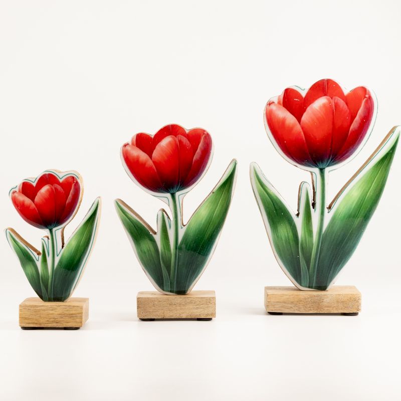 Plantas de madera para el hogar – Mini Tulipán