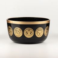 Cuencos Zodiak negros - Set de 3 - 15cm 19cm 20cm