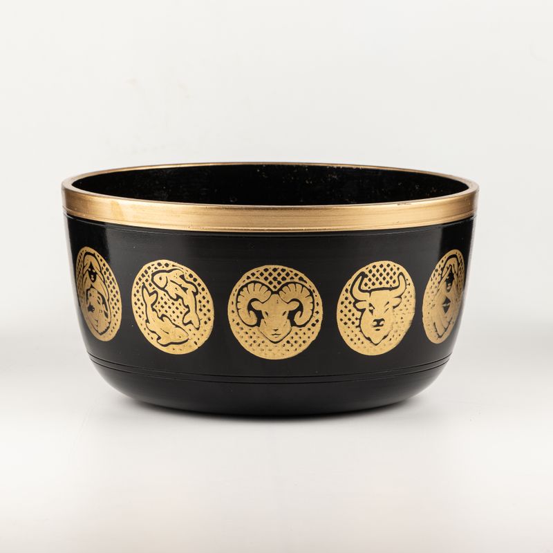 Cuencos Zodiak negros - Set de 3 - 15cm 19cm 20cm