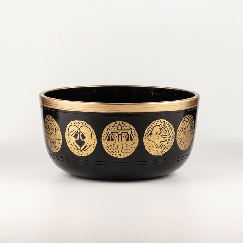 Cuencos Zodiak negros - Set de 3 - 15cm 19cm 20cm