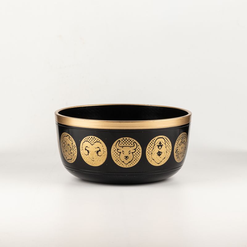 Cuencos Zodiak negros - Set de 3 - 15cm 19cm 20cm