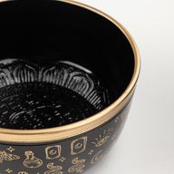 ALIGN - Set de cuenco tibetano negro - 15x7.5cm