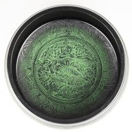Cuenco tibetano grande - Salvia - 32x15cm - Diseño 3