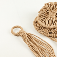 Colgador de macramé para macetas - Camal