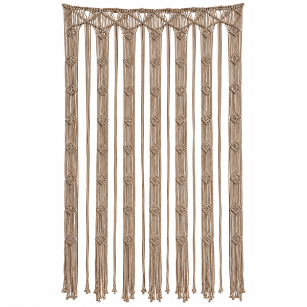 Cortina de Macramé - Camal