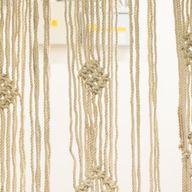 Cortina de macramé - Natural