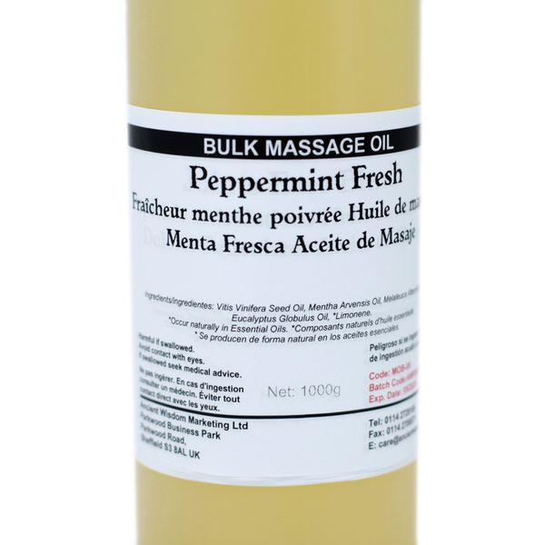 Aceite de Masaje 1L - Menta Fresca