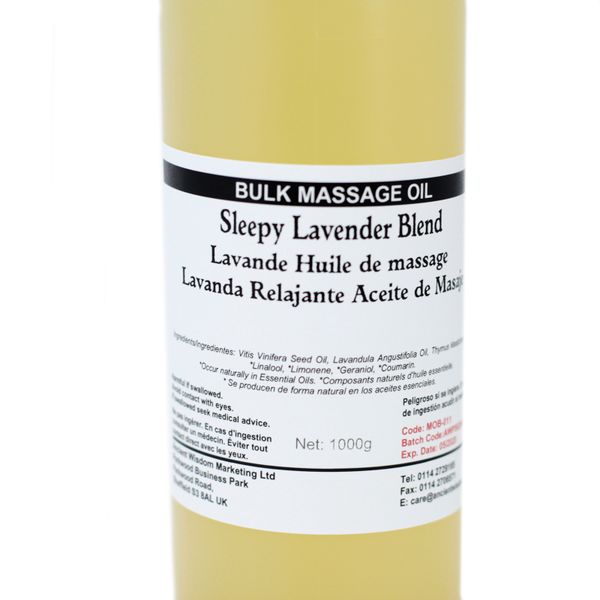 Aceite de Masaje 1 L- Lavanda Soñolienta