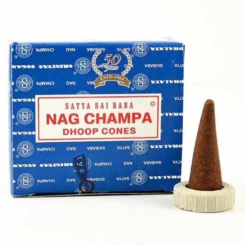 Incienso Nag Champa Dhoop Conos