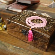 108 Japa Mala - Cuarzo Rosa