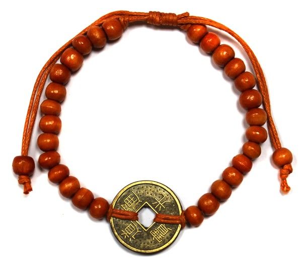Pulseras Feng- Shui de la buena suerte - Naranja