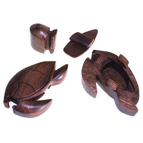 Caja mágica de Bali - Tortuga