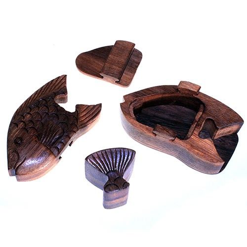 Caja mágica de Bali - Pez
