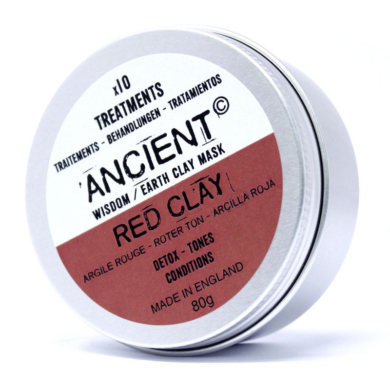 Mascarilla arcilla roja 80g