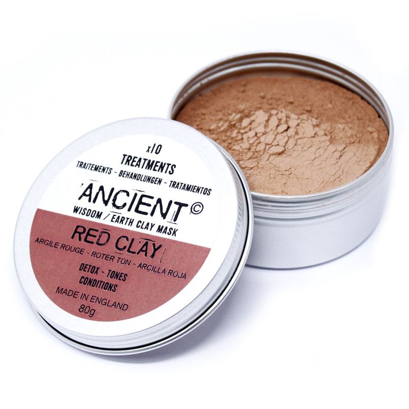 Mascarilla arcilla roja 80g