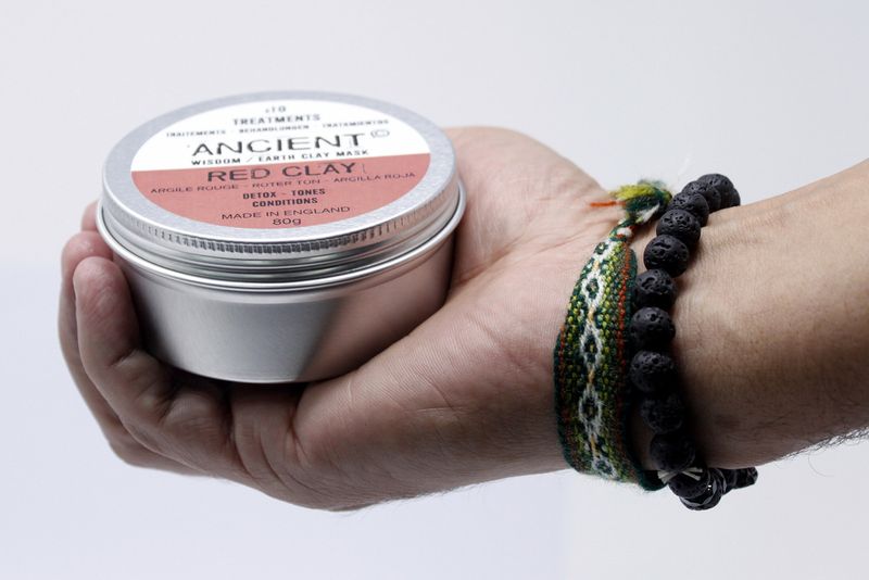 Mascarilla arcilla roja 80g