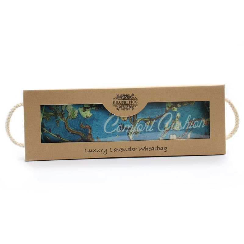 Bolsa de trigo en caja de regalo - flor