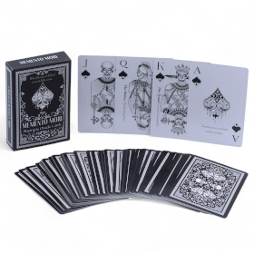 10x Cartas de Juego y Oráculo - Memento Mori - Gothic