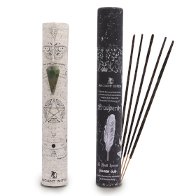 4x Incienso de Hechizcos de Brujas Antiguas– Prosperidad – Péndulo de Aventurina