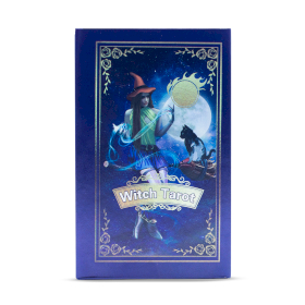 Cartas de Tarot  Moradas - Tarot de la bruja - con folleto