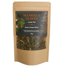 3x Té Mandala Leaves - Green Dragon Blend 50g