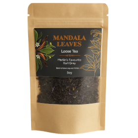 3x Té Mandala Leaves - Merlin\'s Favorite Earl Grey 50g