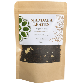 3x Té Mandala Leaves - Té Negro Naranja 50g