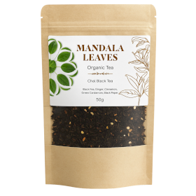 3x Té Mandala Leaves - Té Negro Chai 50g