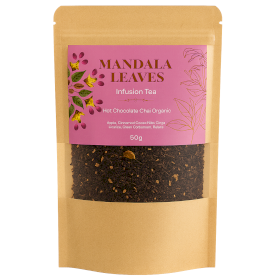 3x Infusión Mandala Leaves - Chocolate Caliente Chai 50g