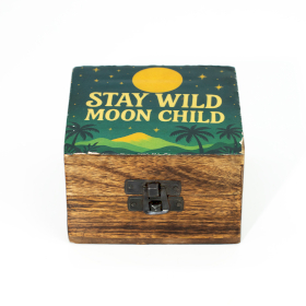 Caja Pequeña Esmaltada - Stay Wild Moon Child