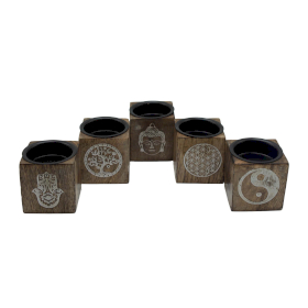 10x Soporte de Multiusos - 5x5x5cm - Selección Esotérica