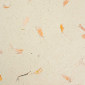 Papel artesanal Lokta A4 (paquete de 20 hojas) - Caléndula
