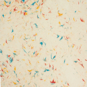 Papel artesanal Lokta A4 (paquete de 20 hojas) - Algodón floral mixto