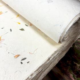 10x Papel artesanal Lokta A4 (paquete de 30 hojas) - Papel liso de 20 g