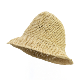Sombrero de Paja Flexible - Beige natural