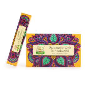 12x Incienso Namaste Mandala Masala - Palosanto con Sándalo