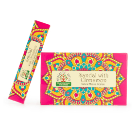 12x Incienso Namaste Mandala Masala - Sandalia con Canela