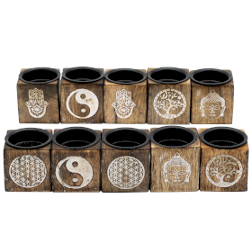 10x Soporte de Multiusos - 5x5x5cm - Selección Esotérica