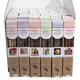 72x Pack de Inicio  de 30 Varillas de Resina doradas