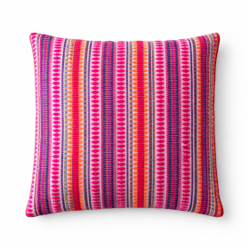 Funda de Cojín Clásico - Rayas neón - 45x45 cm