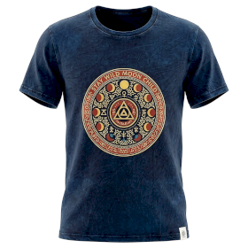 Camiseta Nomad Sari XL - Mantente Salvaje Niña de la Luna - Azul